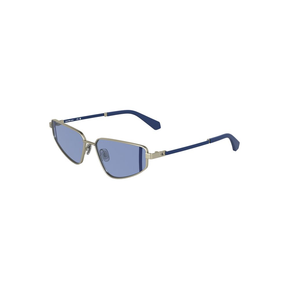 Calvin Klein Gray Metal Women Sunglasses