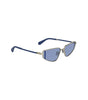 Calvin Klein Gray Metal Women Sunglasses