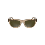 Lunettes de soleil Calvin Klein en acétate marron pour femme
