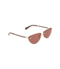 Lunettes de soleil Calvin Klein en métal rose pour femme