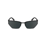 Lunettes de soleil Calvin Klein noires en métal pour femme