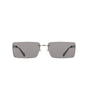 Calvin Klein Black Metal Women Sunglass