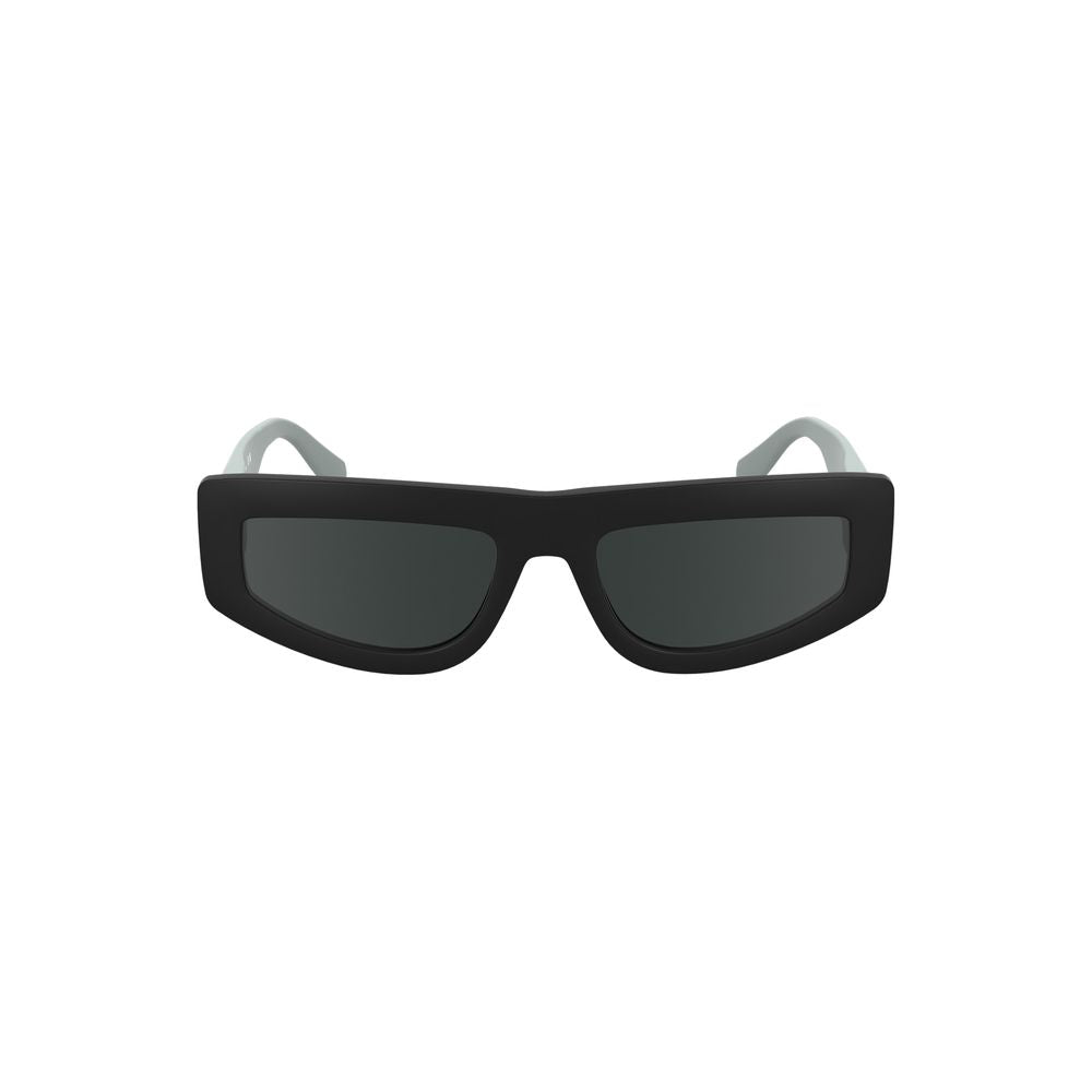 Lunettes de soleil Calvin Klein noires en tissu biosourcé