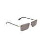 Calvin Klein Black Metal Women Sunglass