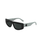 Lunettes de soleil Calvin Klein noires en tissu biosourcé
