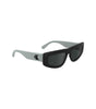 Lunettes de soleil Calvin Klein noires en tissu biosourcé