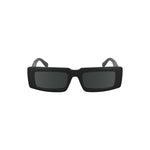 Lunettes de soleil Calvin Klein noires en tissu biosourcé