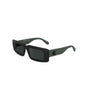 Lunettes de soleil Calvin Klein noires en tissu biosourcé
