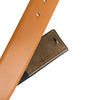 Dolce & Gabbana Brown Leather Buckle DG Logo Embossed Belt
