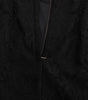 Dolce & Gabbana Black Floral Lace Long Ball Maxi Dress