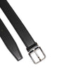 Ceinture classique à boucle métallique en cuir de veau noir Dolce &amp; Gabbana