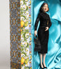 Dolce & Gabbana Black Dress MARIA Porcelain Fashion Show Leather Sicily Dolls