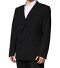 Dolce & Gabbana Black MARTINI Double Breasted Suit Jacket