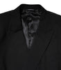 Dolce & Gabbana Black MARTINI Double Breasted Suit Jacket