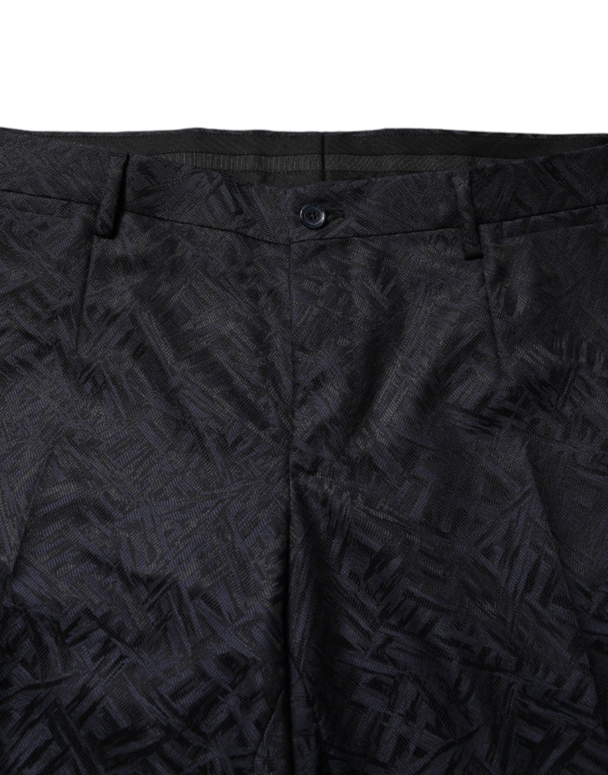 Dolce & Gabbana Black MARTINI King Skeleton 2 Piece Suit