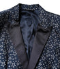 Costume 3 pièces Dolce & Gabbana bleu MARTINI Star Jacquard
