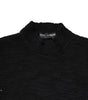 Dolce & Gabbana Black Wool Knit Crew Neck Pullover Sweater