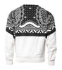 Dolce & Gabbana Black White Bandana Cotton Men Sweatshirt Sweater