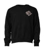 Dolce & Gabbana Black Logo Embroidery Sweatshirt Sweater