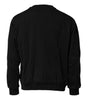 Dolce & Gabbana Black Logo Embroidery Sweatshirt Sweater