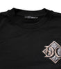Dolce & Gabbana Black Logo Embroidery Sweatshirt Sweater