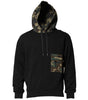 Dolce & Gabbana Black Camouflage Hooded Sweatshirt Sweater