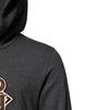 Dolce & Gabbana Gray Logo Patch Hooded Sweatshirt Sweater