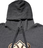 Dolce & Gabbana Gray Logo Patch Hooded Sweatshirt Sweater