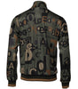 Dolce &amp; Gabbana Multicolor Logo Full Zip Men Bomber Sweater