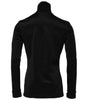Dolce & Gabbana Black Polyester Turtleneck Pullover Sweater