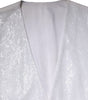 Dolce & Gabbana White Sequined Dress Formal Waistcoat Vest