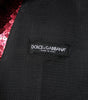 Dolce & Gabbana Red Sequined Dress Formal Men Waistcoat Vest
