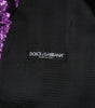 Dolce &amp; Gabbana Purple Sequined Dress Formal Waistcoat Vest