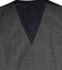 Dolce & Gabbana Gray Plaid Wool Formal Dress Waistcoat Vest