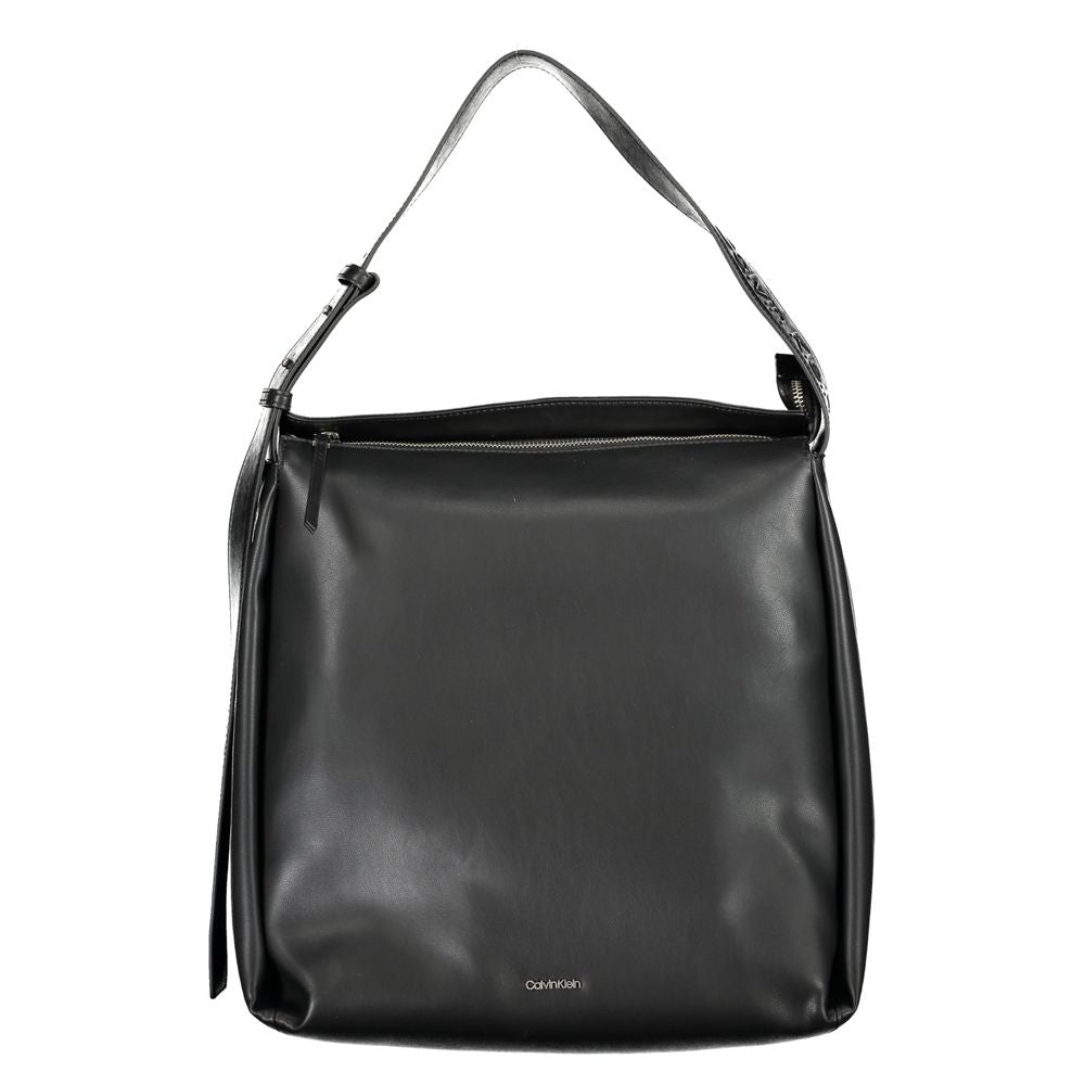 Sac à main en polyester noir Calvin Klein