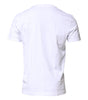 Dolce &amp; Gabbana White Cotton Logo Patch Crew Neck T-shirt
