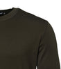 Dolce & Gabbana Dark Green Long Sleeves Crew Neck T-shirt