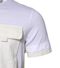 Dolce & Gabbana White Cotton Pocket Short Sleeves T-shirt