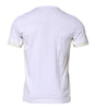 Dolce & Gabbana White Cotton Pocket Short Sleeves T-shirt