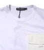 Dolce & Gabbana White Cotton Pocket Short Sleeves T-shirt