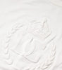Dolce & Gabbana White Cotton DG Crown Embossed T-shirt