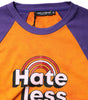 Dolce & Gabbana Orange Purple Printed Round Neck T-shirt
