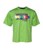 Dolce & Gabbana Green Graphic Printed Round Neck T-shirt