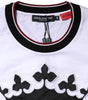 Dolce & Gabbana White Cotton Crown King Embroidery T-shirt