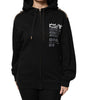 Dolce & Gabbana Black Logo Hooded Full Zip Sweatshirt Jacket