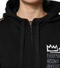 Dolce & Gabbana Black Logo Hooded Full Zip Sweatshirt Jacket