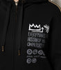 Dolce & Gabbana Black Logo Hooded Full Zip Sweatshirt Jacket