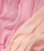 Dolce & Gabbana Pink Plunging V-neck Long Sleeves Blouse Top