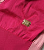 Dolce & Gabbana Pink Short Sleeves Buttoned Ascot Collar Top