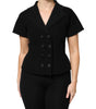 Dolce & Gabbana Black Wool Double Breasted Coat Jacket